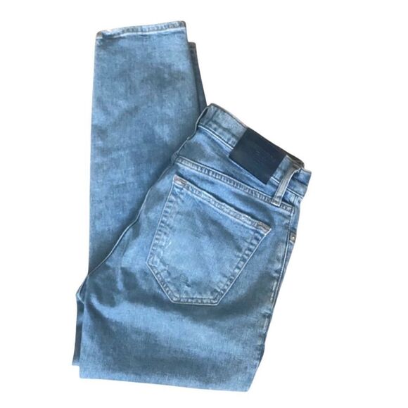 Abercrombie & Fitch Cropped High Rise Skinny Jeans. EUC! Size 30. - Picture 5 of 7